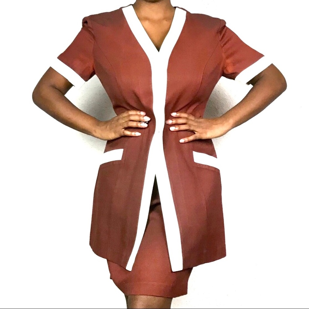 Vintage Lois Snyder Dani Max career blazer dress